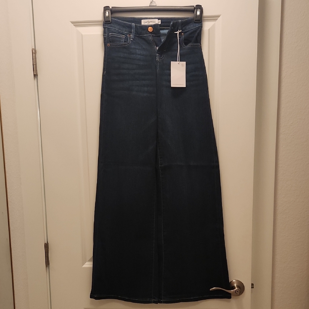 Carly Jean Los Angeles Chelsea Wide Leg Jeans